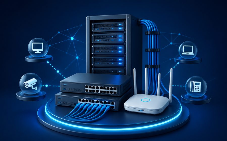 Reliable Network Infrastructure by CoreLinkHub